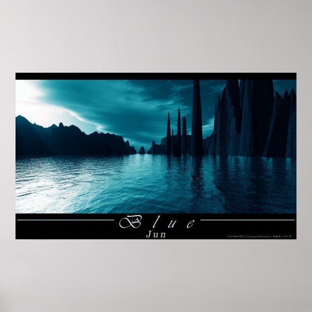 B L U E POSTER (Front)
