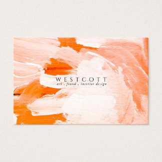 B L U S H E D BUSINESS CARD