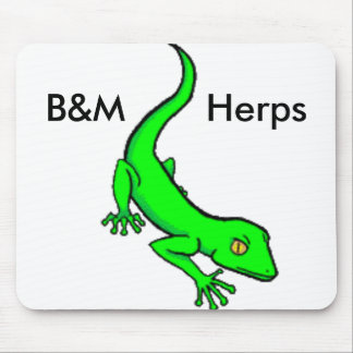 B&M Herps mouse pad