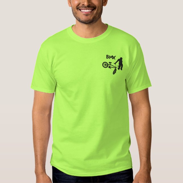 B M X Logo Embroidered T-Shirt (Front)