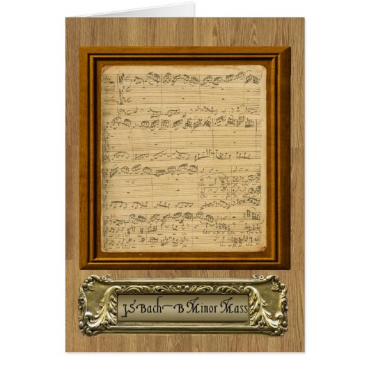 B Minor Mass Cards (Front)
