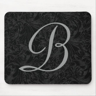 B :: Monogram B Elegant Mouse Pad