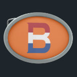 B Monogram overlaid on NLD Flag on or bbcnt Belt Buckle<br><div class="desc">B Monogram overlaid on The Netherlands Flag on orange belt buckle

Design © Trinkets and Things 2022 - AHP Design. All Rights Reserved.</div>