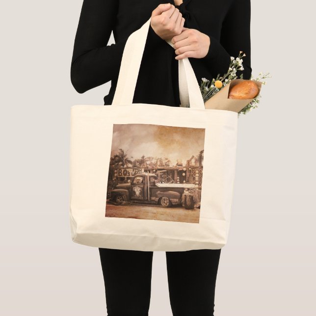 B.O.'s Fishwagon Large Tote Bag (Front (Product))