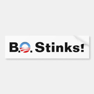 B.O. Stinks! Bumper Sticker