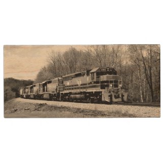 B&P Diesel Train Black and White Spring Season