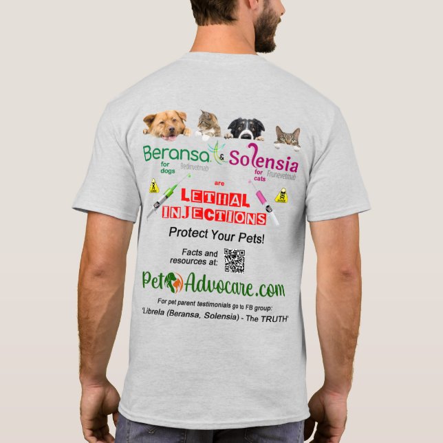 B & S are Lethal Injections T-Shirt (Back)