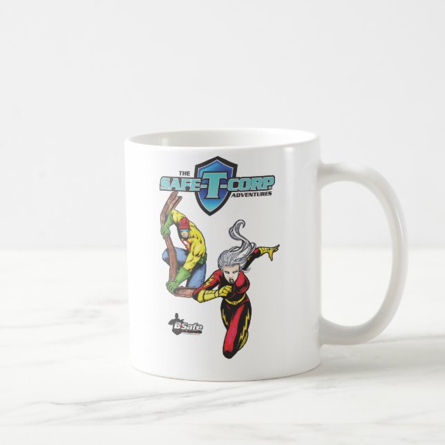 B-Safe Comics - The Safe-T-Corp. Coffee Mug (Right)