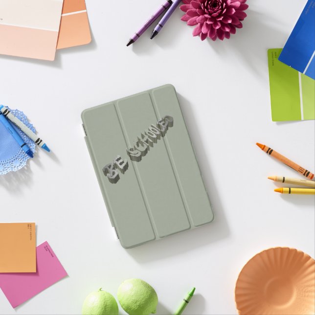 B. schooled-Gray-White     iPad Mini Cover (In Situ)