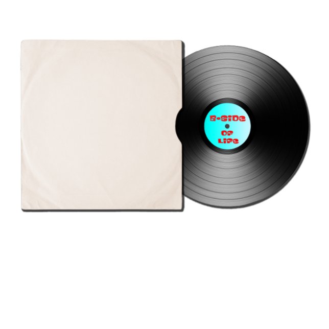 B-Side of Life Vinyl Records T-Shirt (Creator Uploaded)