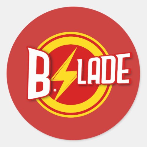 BSlade Lightning Bolt Logo Sticker