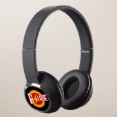 B.Slade - Red & Yellow Logo Bluetooth Headphones (3/4)