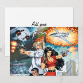 B@stard Stew Action Comic Art by Al Rio (Front/Back)