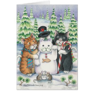 B & T #24 Happy Holiday Note Card