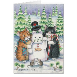 B & T #24 Happy Holiday Note Card