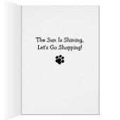 B & T #9 Shopping Note Cards (Inside (Right))