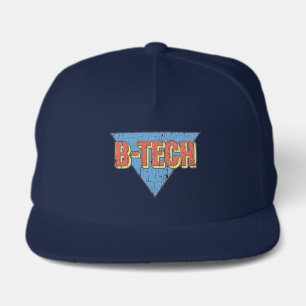 B-Tech Retro Triangle Snap Back Hat