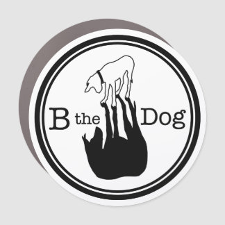 B The Dog - Car Magnet