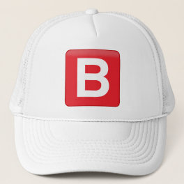B 🅱️utton Emoji Sun Protector Trucker Hat