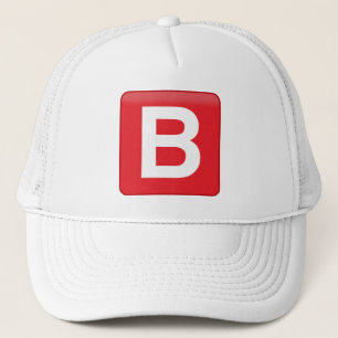 B 🅱️utton Emoji Sun Protector Trucker Hat