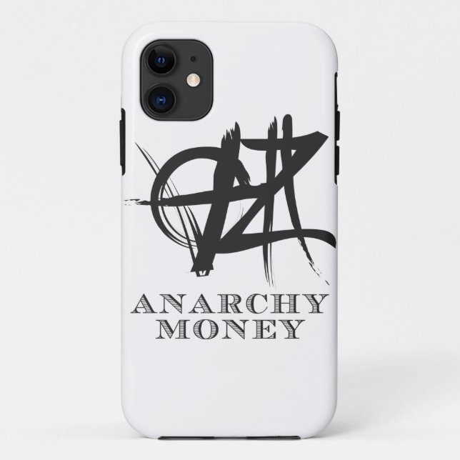 B&W Anarchy Money Protective iPhone 5S Case (Back)