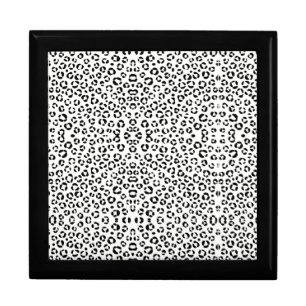 B&W Animal Print Gift Box