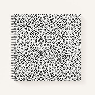 B&W Animal Print Notebook