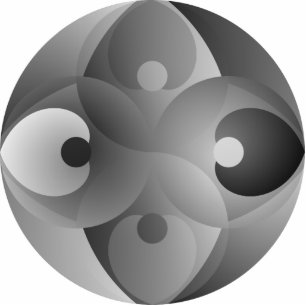 B/W Balance by Kenneth Yoncich Statuette