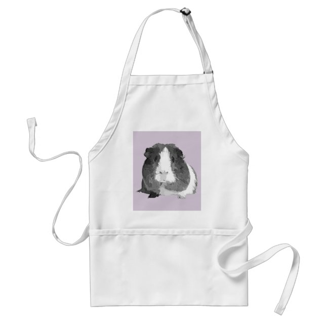B&W 'Betty' Guinea Pig Apron (Front)