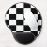 B&W Checkered Gel Mousepad<br><div class="desc">B&W Checkered Gel Mousepad</div>