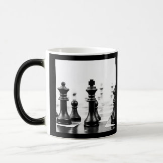 B&W Chess Color Morph Mug