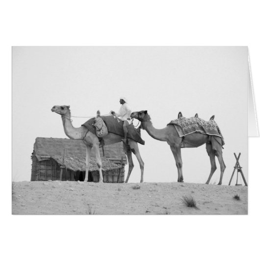 B&W Dubai desert Cards (Front Horizontal)