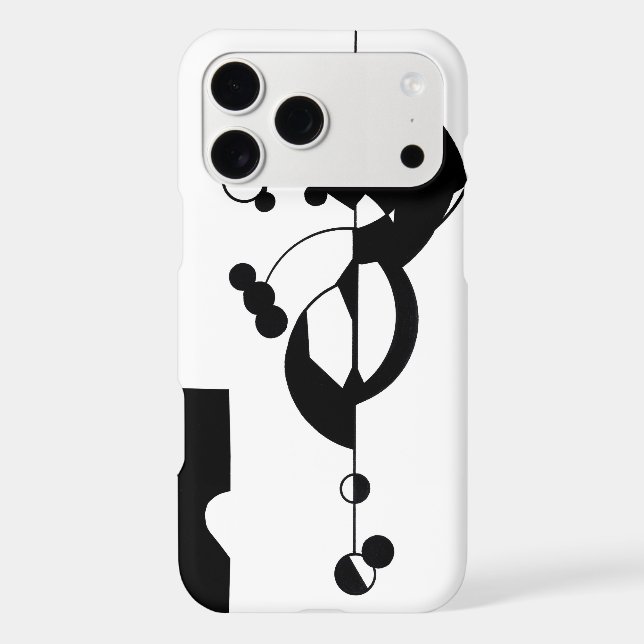 B&W Geo Design iPhone 11 Pro Max Case (Back)