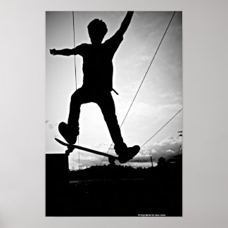B&W Grind Poster