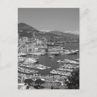 B&W Monaco Postcard
