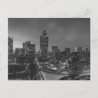 B&W Montreal Postcard