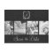 B&W Motorcycle Photos Save the Date Announcement