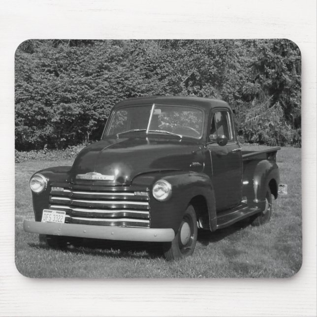 b&w mouse pad (Front)