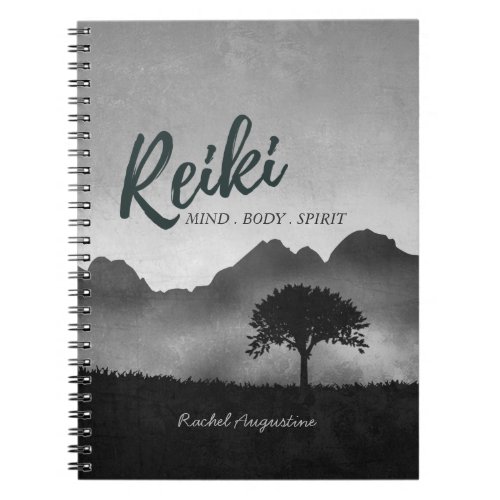 BW Natural Reiki Master Yoga Mediation instructor Notebook