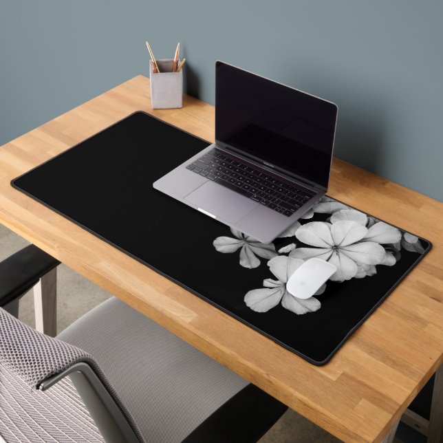 b&w postcard desk mat (Office 2)