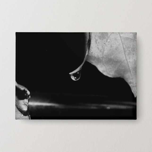 B&W - Rain Drop Button (Front)