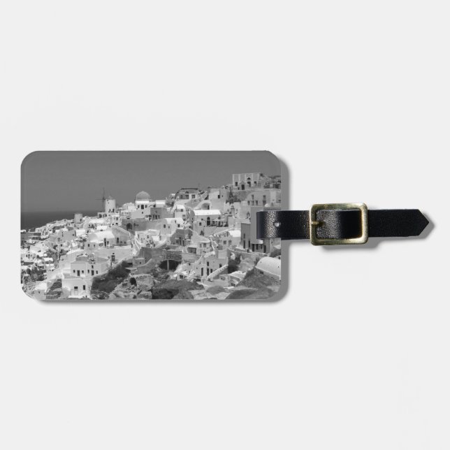 B&W Santorini 10 Luggage Tag (Front Horizontal)