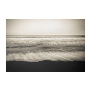 B&W seascape, Hawaii Acrylic Print