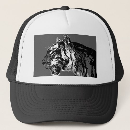 BW Siberian Tiger Trucker Hat