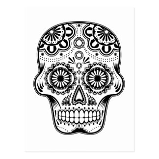 Sugar Skull Postcards | Zazzle