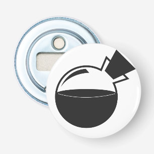 B&W Vector Vial Bottle Opener