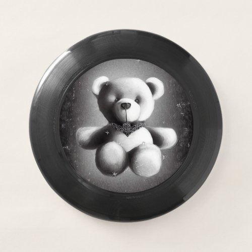 BW Vintage Teddy Bear Wham_O Frisbee