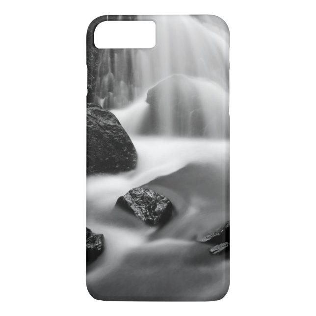 B&W waterfall, California Case-Mate iPhone Case (Back)