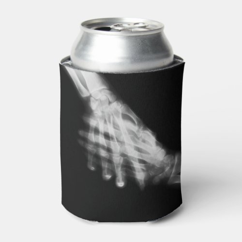 BW X_Ray Skeleton Hand Shake Can Cooler