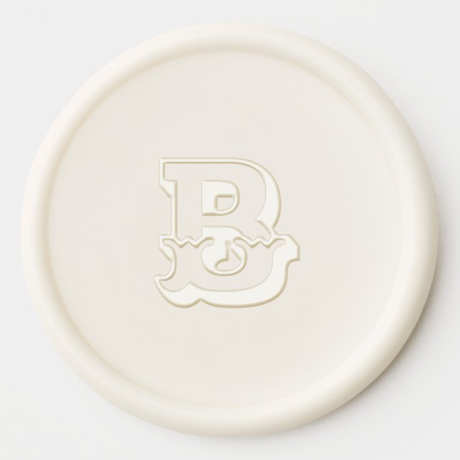 B wax stamp stickers - western design (Front)